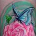tattoos/ - Butterfly and Rose  - 55398